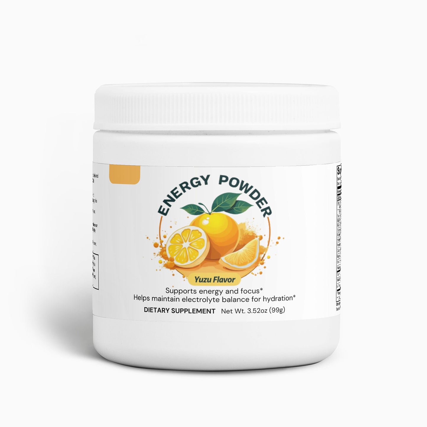 Energy Powder (Yuzu Flavor)