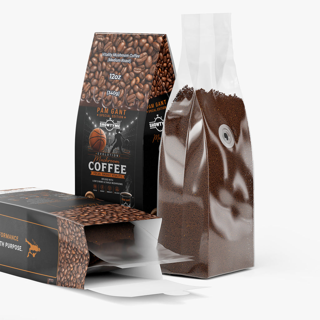 PAM GANT Mushroom Coffee (Energy Roast)