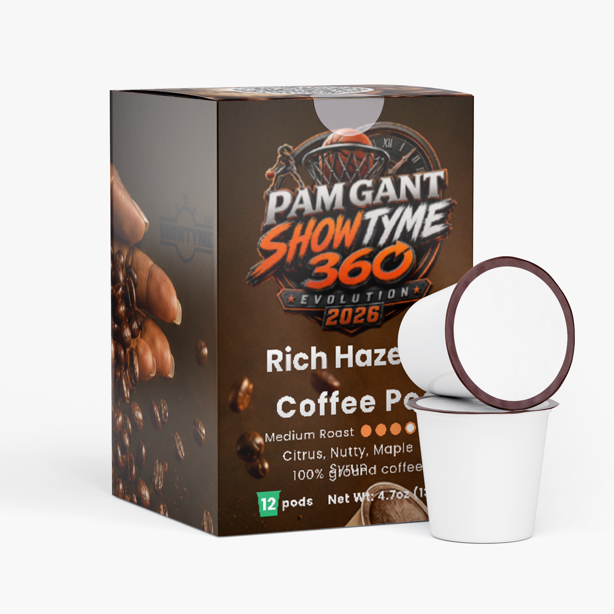 Rich Hazelnut Coffee Pods (Medium Roast)