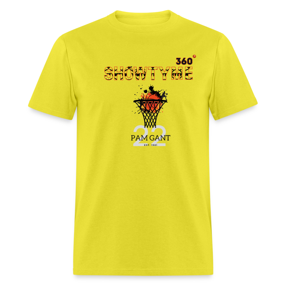 Showtyme360 Unisex Classic T-Shirt - yellow